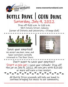 Bottle drive poster